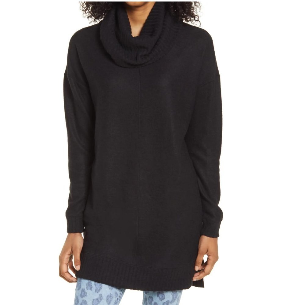 LULUS Autumn Daze Cowl Neck Tunic